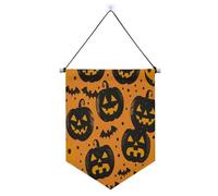 Plushies Jack O Lanterns Classic Halloween banner gancio per parete con asta telescopica banner display appeso a parete decorazioni per feste per interni, feste all'aperto suministros para fiesta de a
