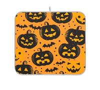 Plushies Jack O Lanterns Tappetino scolapiatti a pois accessori per piano di lavoro scolapiatti da cucina opaco panno per asciugare i piatti 40,6 x 45,7 cm