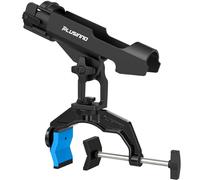 PLUSINNO Confezione da 1 porta canna da pesca per barca, supporto per canna da pesca aggiornato con morsetto di ingrandimento, design innovativo a forma di doppia V, adatto per pesca in barca a tubo