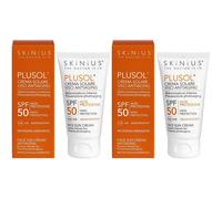 Plusol Crema Solare Viso Spf50 50 Ml 2x50 ml