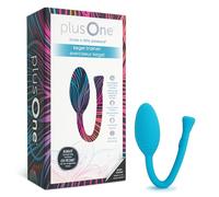 plusOne Kegel Trainer, dispositivo vibrante per l'allenamento del pavimento pelvico per le donne, per rafforzare i muscoli e favorire il benessere intimo, con indicatore LED di potenza e 5 modalità di