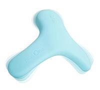 plusOne Massaggiatore Riscaldante per Seno e Corpo, Aiuta ad Alleviare i Crampi e il Disagio Dovuto al Dolore al Seno e al Corpo, Impermeabile con 5 Modalità di Vibrazione, 3 Impostazioni di Riscaldam