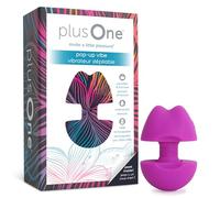 plusOne Vibratore Pop-Up Vibe allungabile da donna, realizzato in silicone sicuro per il corpo, completamente impermeabile, ricaricabile tramite USB, massaggiatore personale con 10 impostazioni di