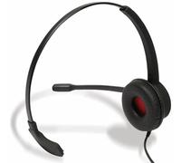 plusonic 187938 6337-10.1P - Cuffie Softphone, USB mono, con cordoncino, colore: Nero