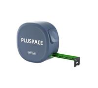 PLUSPACE Metro a nastro da 16.4 ft / 5 m, design di sicurezza con arresto automatico, lettere fluorescenti sono più chiare, si estende fino a 6.6 ft / 2 m, impermeabile, antiruggine, previene tagli