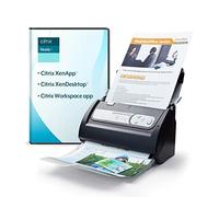 Plustek SmartOffice PS286 Plus - Scanner Documenti (216 x 1270 mm, 600 x 600 DPI, 48 bit, 24 bit, 8 bit, 1 bit), Nero/Grigio