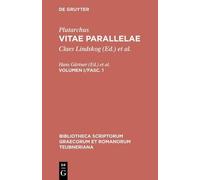 Plutarch Vitae Parallelae, Vol. I, Fas CB (Tascabile)
