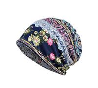 Pluto & Fox Berretto Beanie Di Tessuto Unisex Uomo E Donna Di Cotone Copricapo Turbante Per Chemioterapia Sport Chemio perdita di capelli Sonno Hip-hop