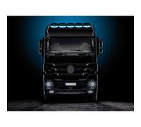 PLUTON Coppia fari di profondita' con led in alluminio per fuoristrada camion