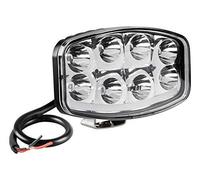 Pluton Nix, faro di profonditÃ LED con luce di posizione - 10/30V - 245x140 mm