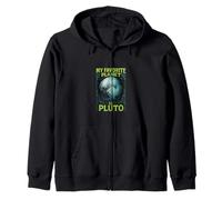 Plutone My Favorite Planet Vintage Kids Space Felpa con Cappuccio