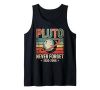 Plutone Never Forget 1930 2006 Retro Space Canotta