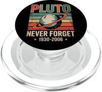 Plutone Never Forget 1930 2006 Retro Space PopSockets PopGrip per MagSafe