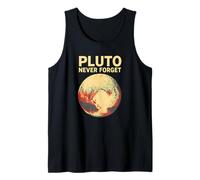 Plutone Never Forget Universo Sistema Solare Spazio Pianeta Uomo Canotta