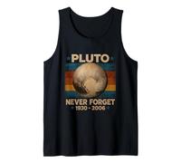 Plutone Non dimentica mai Divertente Pianeta Tributo Astronomia Canotta