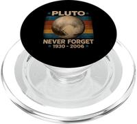 Plutone non dimentica mai divertente pianeta tributo astronomia PopSockets PopGrip per MagSafe