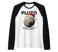 Plutone Non dimentica mai Il Natale Maglia con Maniche Raglan
