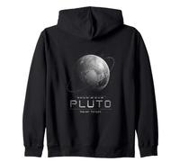 Plutone Non dimentica mai l'astronomia Pianeta Spaziale Felpa con Cappuccio