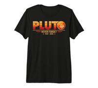 Plutone Pianeta Status Vintage Astronomia Universo Design Maglietta Premium