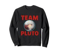Plutone Team Retro Astronomia Bambini Pianeta Felpa
