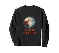 Plutone Team Retro Astronomia Bambini Pianeta Felpa