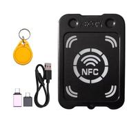 Pluuttiem Lettore/Copiatrice di Schede Intelligenti RFID con Chip RFID + CUID Lettore di Chiavi di Crittografia NFC IC 13.56Mhz Clone/Duplicatore di Token RFID