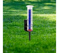 Pluviometro con picchetto Misuratore di pioggia decorativo per cortile,