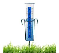 Pluviometro da esterno | Monitor trasparente con numero grande, tubo pluviometro da 20,3 cm per giardino, , cortile, giardino, fattoria, prato, paesaggio, balcone, giardiniere, agricoltore