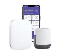 Pluviometro digitale wireless per sensore di pioggia intelligente per sistemi Rainpoint, stazione meteorologica esterna abilitata WiFi con app HomGar monitoraggio remoto, design antigelo|(B)