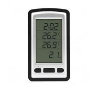 Pluviometro esterno, Misuratore Di Pioggia Wireless Con Termometro WH0531