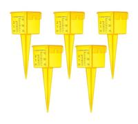 Pluviometro Misuratore Trasparente Riutilizzabile | Set di Pluviometri da Giardino per il progetto scientifico a serra 'azienda agricola sul cortile, sul prato, sul prato