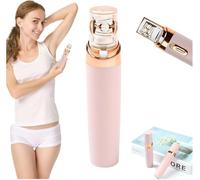 PluxyEpil Pro 3.0 - Epilatore per viso da donna, epilatore facciale, 2 in 1, rasoio elettrico per viso, mani, gambe (versione a batteria)