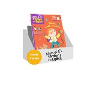 PLV comptoir 5 ex Mon p'tit Prions en Eglise