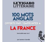 PLV de 5 guides 100 mots anglais hérités du français
