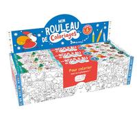 PLV PLEINE MON ROULEAU DE COLORIAGES ADHÉSIF - NOËL 6 EX