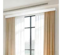 PLWUPE Binario Tenda Soffitto in Alluminio Scatola per Tende Binario Doppio per Tende Binarios per Tende da Parete O da Soffitto Binarios per Tende Mantovana per RV Balcone(350cm(3 * 116cm))