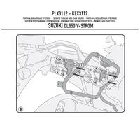 PLX3112 GIVI PORTAVALIGIE LATERALE V35 / V37 per SUZUKI DL 650 V-STROM 2019