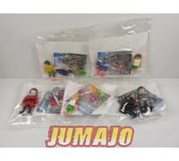 PLY9 Lot de 5 PLAYMOBIL : ENFANTS + SUPER-HEROS