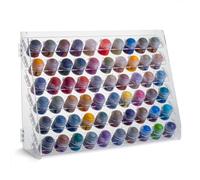 Plydolex Citadel - Organizer per pittura acrilica con 60 fori per set di pittura in miniatura, organizer per pittura acrilica a parete, organizer per bottiglie di vernice, 40 x 13 x 29,5 cm