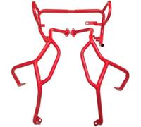 Plyft Barra di protezione per motocicletta per BMW F800GS F700GS F650GS 2008-2018 per motore per moto(Rosso)