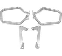 Plyft Barre di protezione per moto per BMW R1200RT R 1200RT R1200 RT 2014-19 2020 per motore telaio paraurti(Silver Rear Bumper)