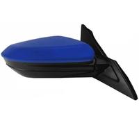 Plyft Per Civic 2016-2020 Specchietti retrovisori in vetro telaio di copertura lente ripiegamento automatico(Blu,R)
