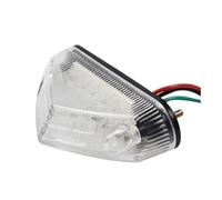 Plyft Striscia universale per barra luminosa per moto DC 12V 12 Indicatori di luce posteriore per arresto freno per ATV(4)