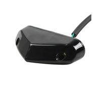 Plyft Striscia universale per barra luminosa per moto DC 12V 12 Indicatori di luce posteriore per arresto freno per ATV(Nero)