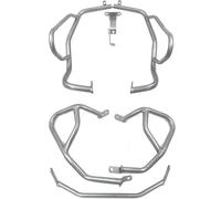 Plyft Telaio per barra di protezione per motocicletta per BMW F750GS F850GS 2018-2023 per motore paraurti carenatura anticaduta(D'argento)