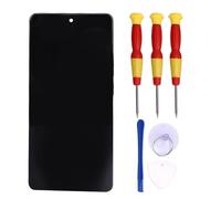 Plyisty 13 PRO 4G, Poco M6 PRO Sostituzione dello Schermo da 6,67 Pollici Display Touch Digitazer Assemblaggio con Telaio, Impronta Digitale, per Tocco più Fluido, Kit di Riparazione