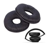 Plyisty 2 Cuscinetti Auricolari per Cuffie, Copriorecchie in Morbida Schiuma Antirumore, Protezioni per Cuscinetti Lavabili Ed Estensibili con Vestibilità Comfort Traspirante per Cuffie