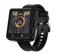 Plyisty 4G Smart Watch con Slot per Schede SIM, Touchscreen da 2,64 Pollici, Spazio di Archiviazione da 4 GB + 64 GB, Telefonata, Smartwatch WiFi GPS BT, Contatore di Gradini