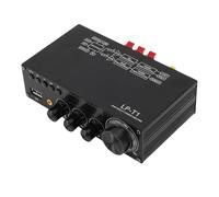 Plyisty 5.1 HIFI Digital Subwoofer Amplificatore Ricevitore con Telecomando, Amplificatore Stereo a 2,1 per Home Theater, Supporta Varie Fonti Esterne (Spina europea)