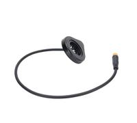 Plyisty Accessori per Pedali per Bici Elettriche Efficiente Tecnologia Dual Hall Installazione Semplice per Un'esperienza di Guida Confortevole Materiale ABS Ideale per la Modifica della Bici